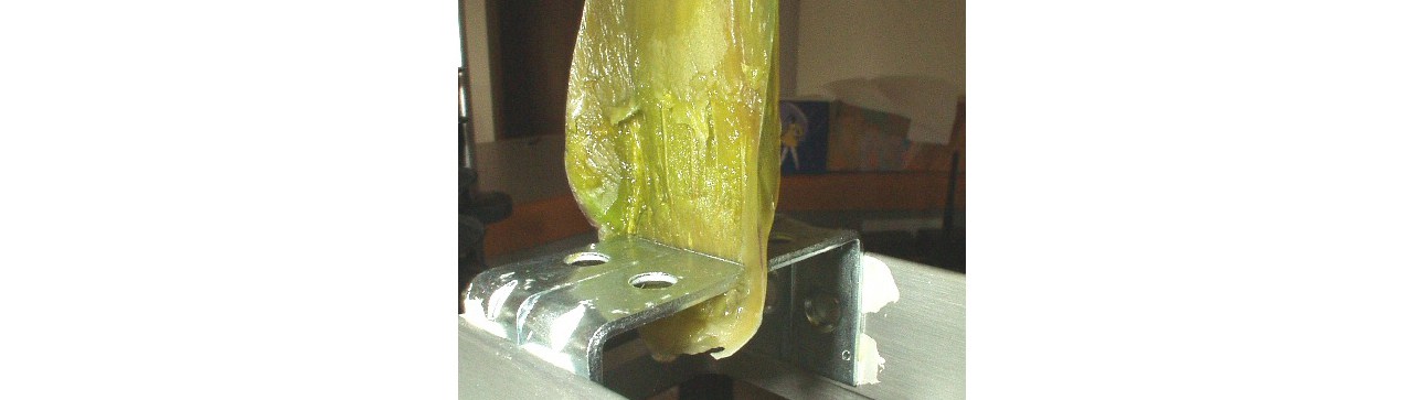 One use of the TA.XTPlus Texture Analyzer: Measuring the force required to scrape an artichoke leaf. Photo courtesy Texture Technologies.