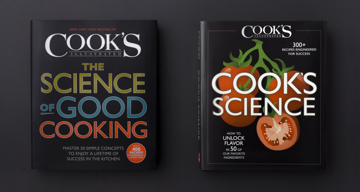 Cook's Science Cookbooks