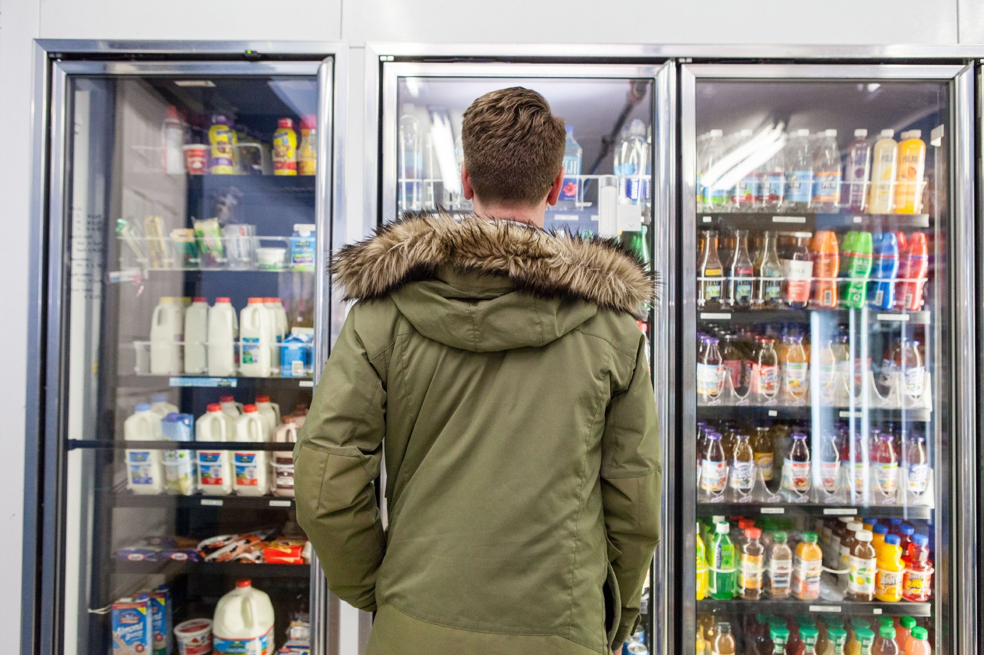 Test cook Sasha Marx searches the local convenience store for ingredients to make a last-minute Valentine's Day treat.